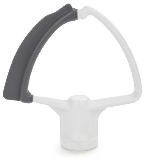 Flex Edge Beater for Kitchen Aid Tilt-Head Stand Mixer,4.5-5 Quart Mixer  Accessories with Flexible Edges Bowl Scraper