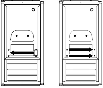 If the door swing was reversed during installation check to make sure the door catch was also reversed.  