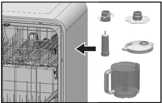 KitchenAid multi cooker parts cleaning diagram