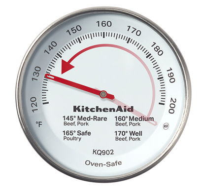 KitchenAid Adjustable Kitchen Oven Thermometer, Temperature Gauge