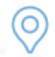 Blue location icon